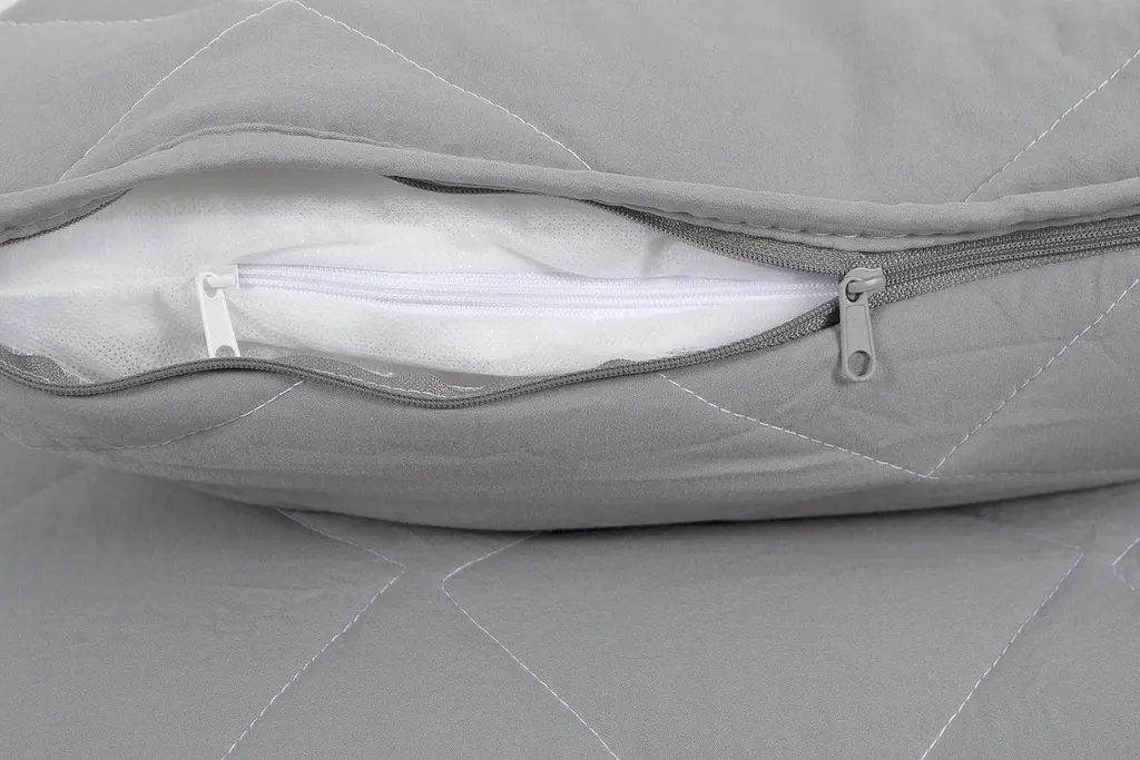 Набор одеяло с подушками Penelope - Colors in Comfort gray серый евро - фото 5