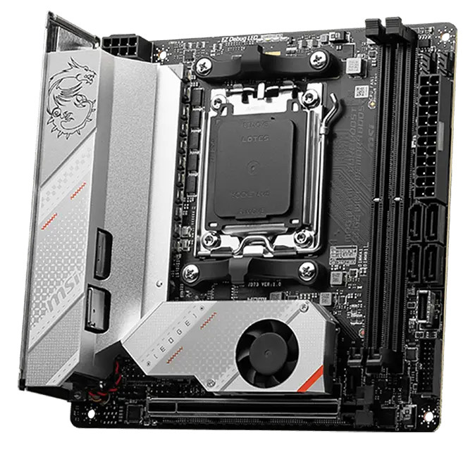 Материнська плата MSI B650I MPG Edge Wi-Fi Socket AM5 (MPG B650I EDGE WIFI) - фото 2