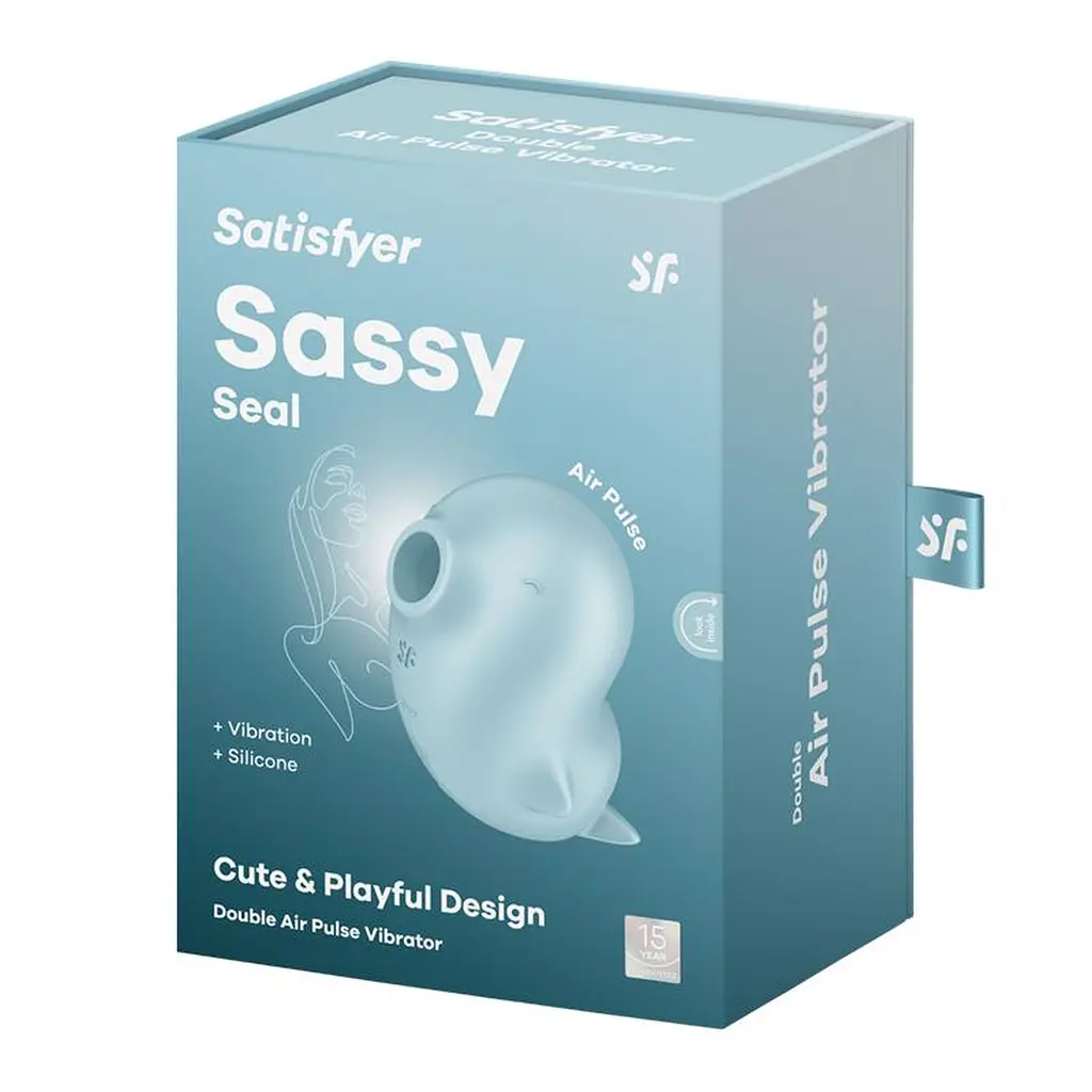 Вакуумний кліторальний стимулятор Satisfyer Sassy Seal - фото 6