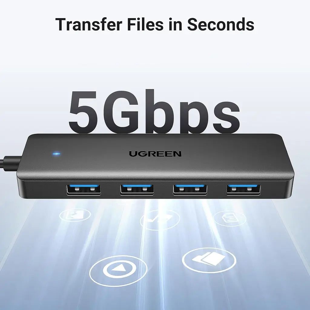 USB-хаб Ugreen CM219 (25851) [165606] - фото 4