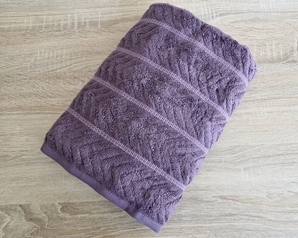 Набір турецьких махрових рушників Cestepe MicroCotton Premium 3 штуки 50x90 + 3 штуки 70х140 Multi 3 щільність 600 г/м2 - фото 9