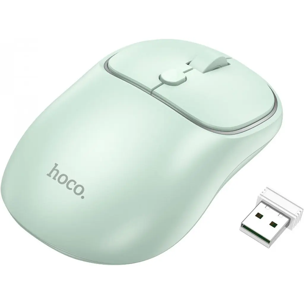 Миша Hoco GM25 Light Green [778206] [136119] - фото 4