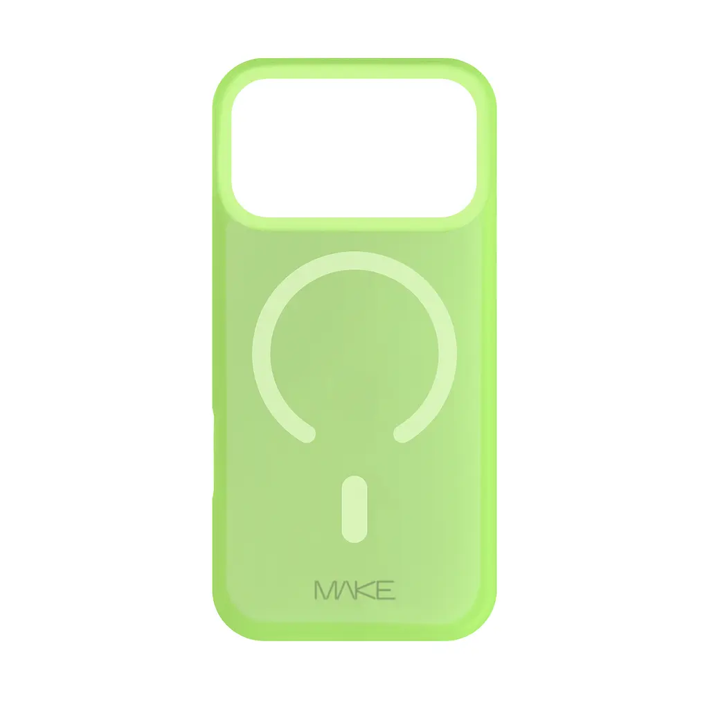 Чохол MAKE Apple iPhone 17 Pro Silicone Aura Magnet Fluorescent - фото 4