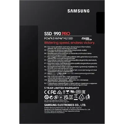 Накопитель SSD M.2 2280 4TB 990 PRO Samsung (MZ-V9P4T0BW) - фото 6