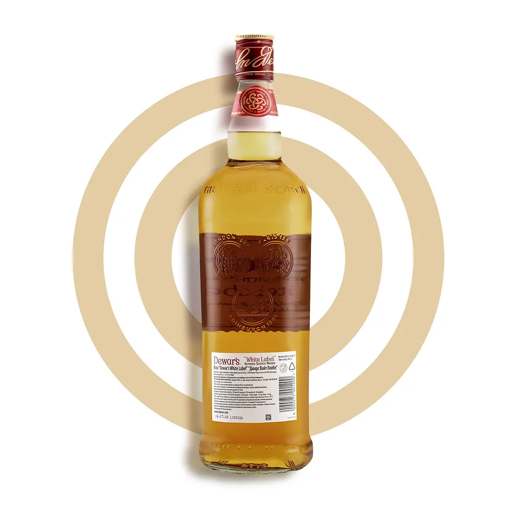 Віскі Dewar's White Label Blended Scotch Whisky 40% 1 л - фото 5