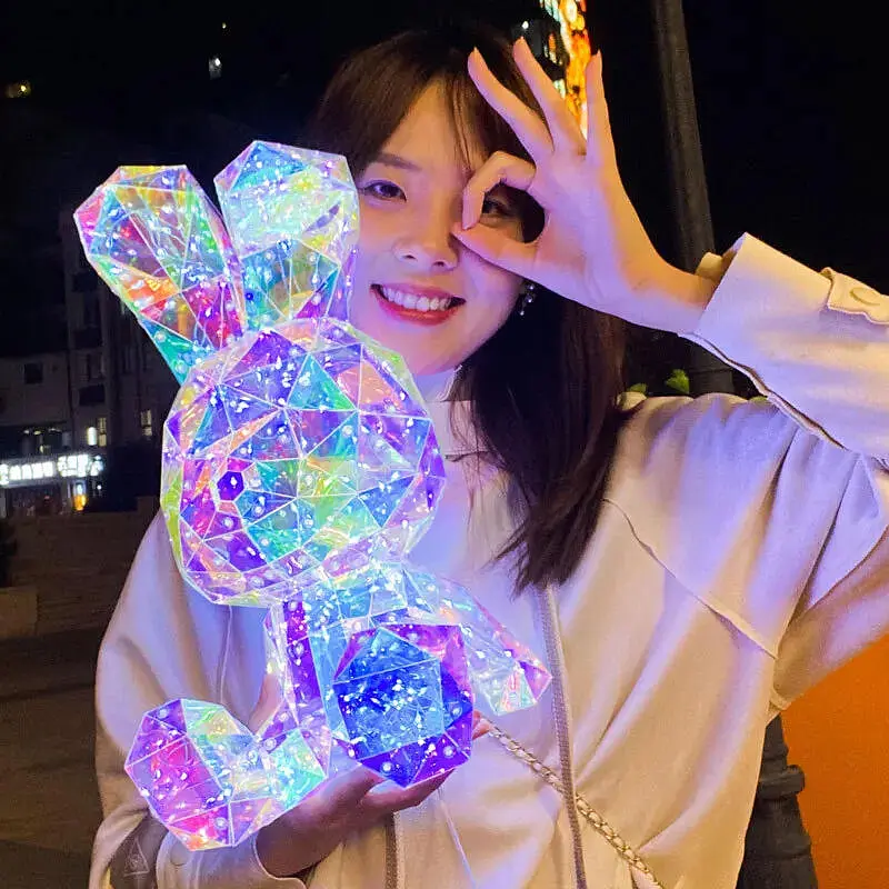 Світлодіодний нічник UFT LP1 Rabbit Кролик 30 см у подарунковій коробці (UFTLP1rabbit) - фото 4