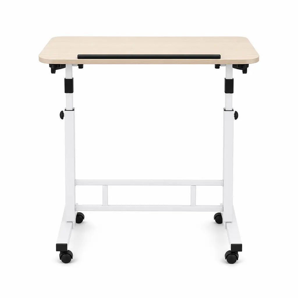 Столик для ноутбука з регулюванням висоти 60-90 см UFT T55 White (UFTT55White) - фото 2