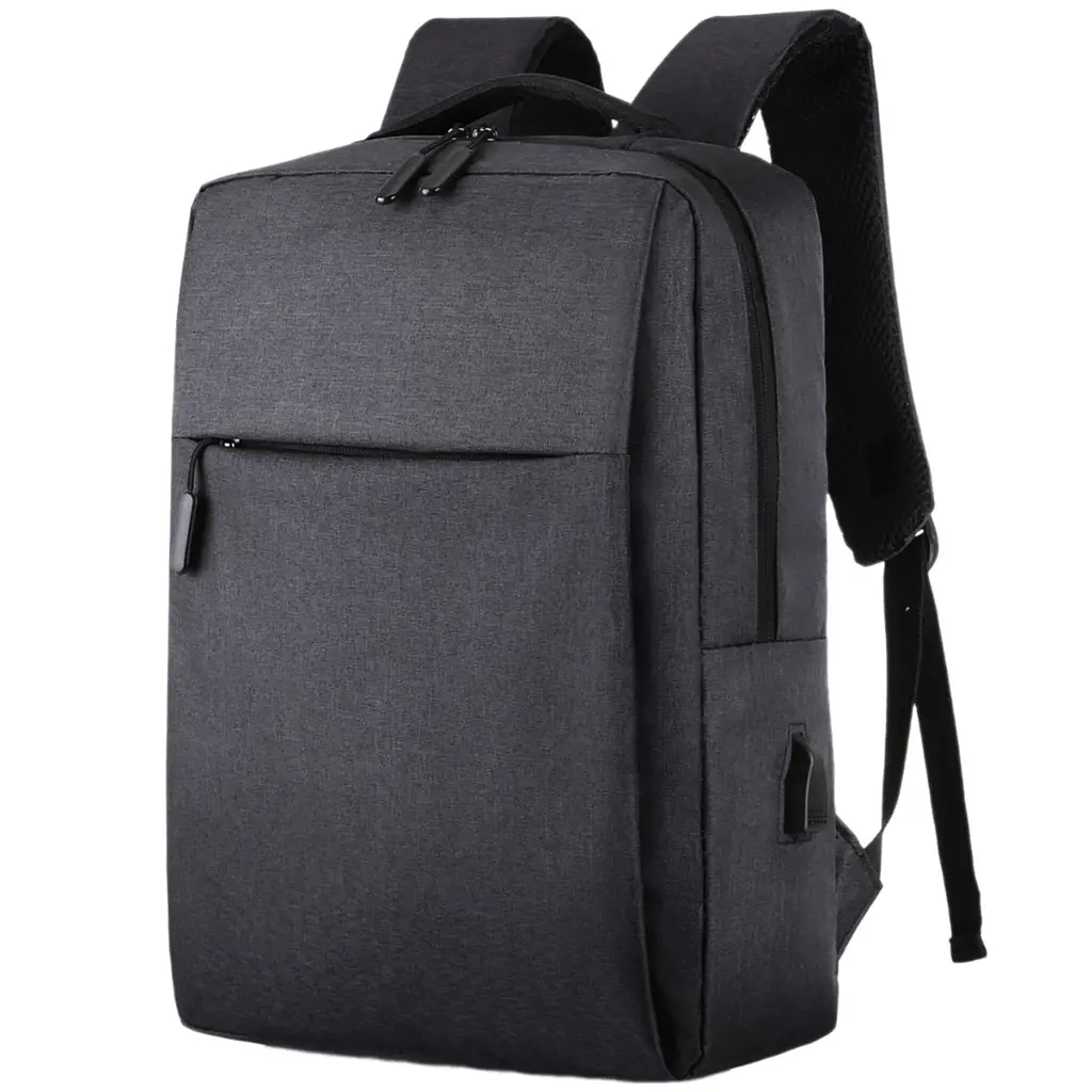 Рюкзак для ноутбука Voltronic T2 15.6 , нейлон, выход под USB-кабель, черный - фото 4