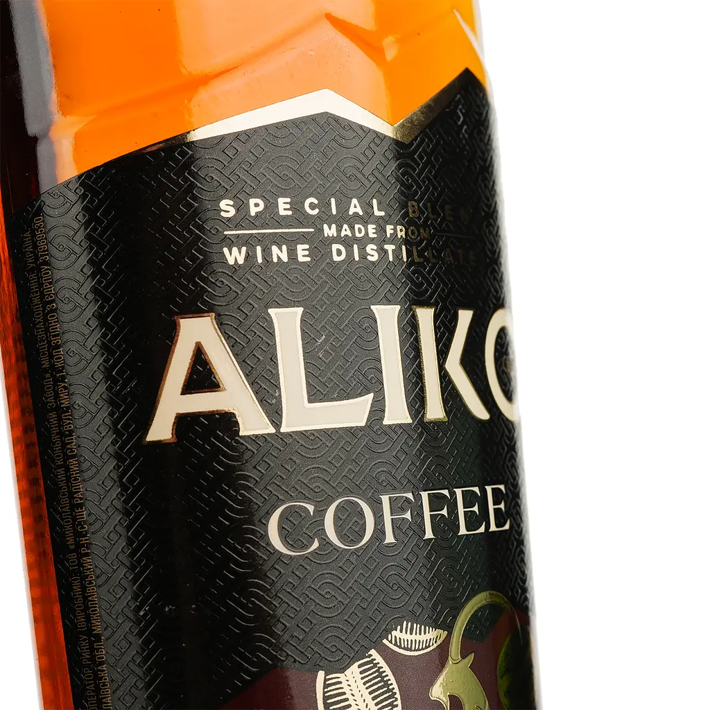 Напій алкогольний міцний Aliko Coffee 30% 0.5 л - фото 5