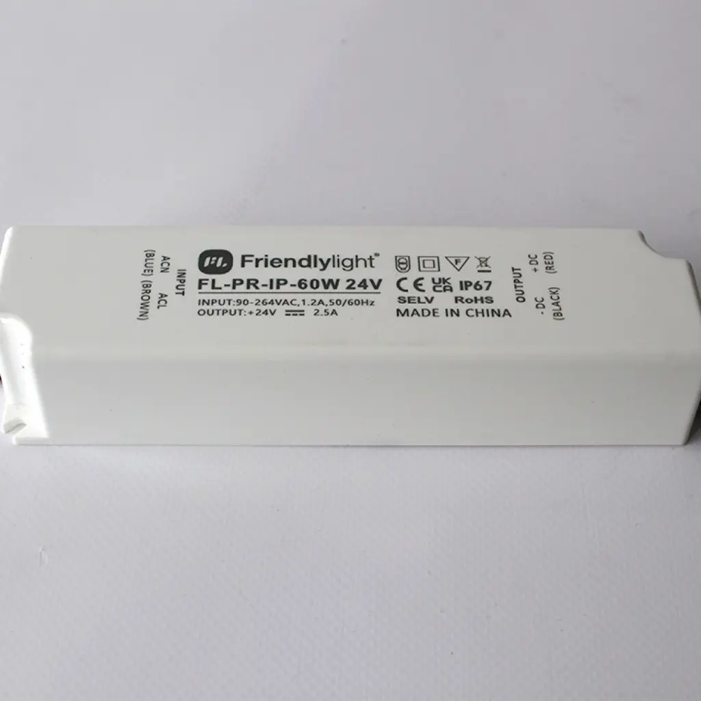 Блок живлення Friendlylight PR-IP 60Вт 24В IP65 FL-PR-IP-60W 24V - фото 4