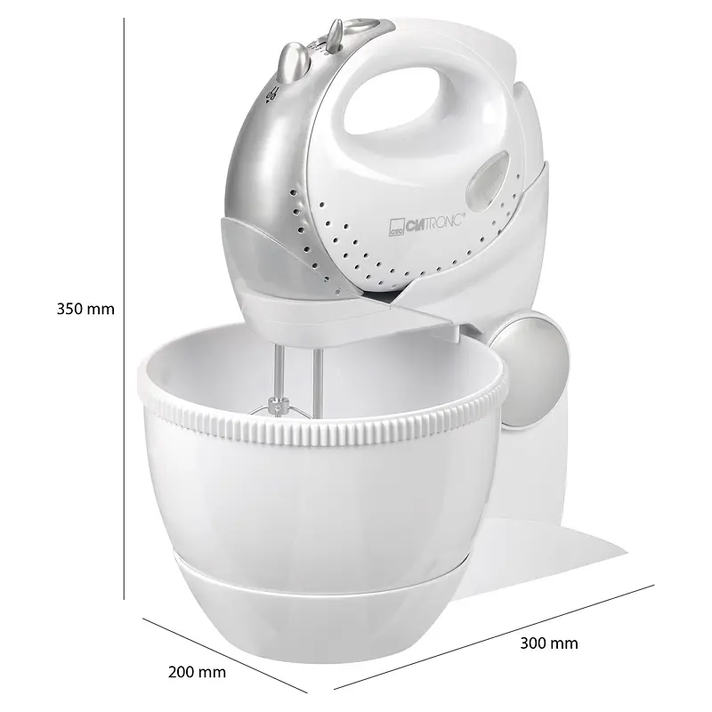 Міксер стаціонарний CLATRONIC HMS 2739 White - фото 4