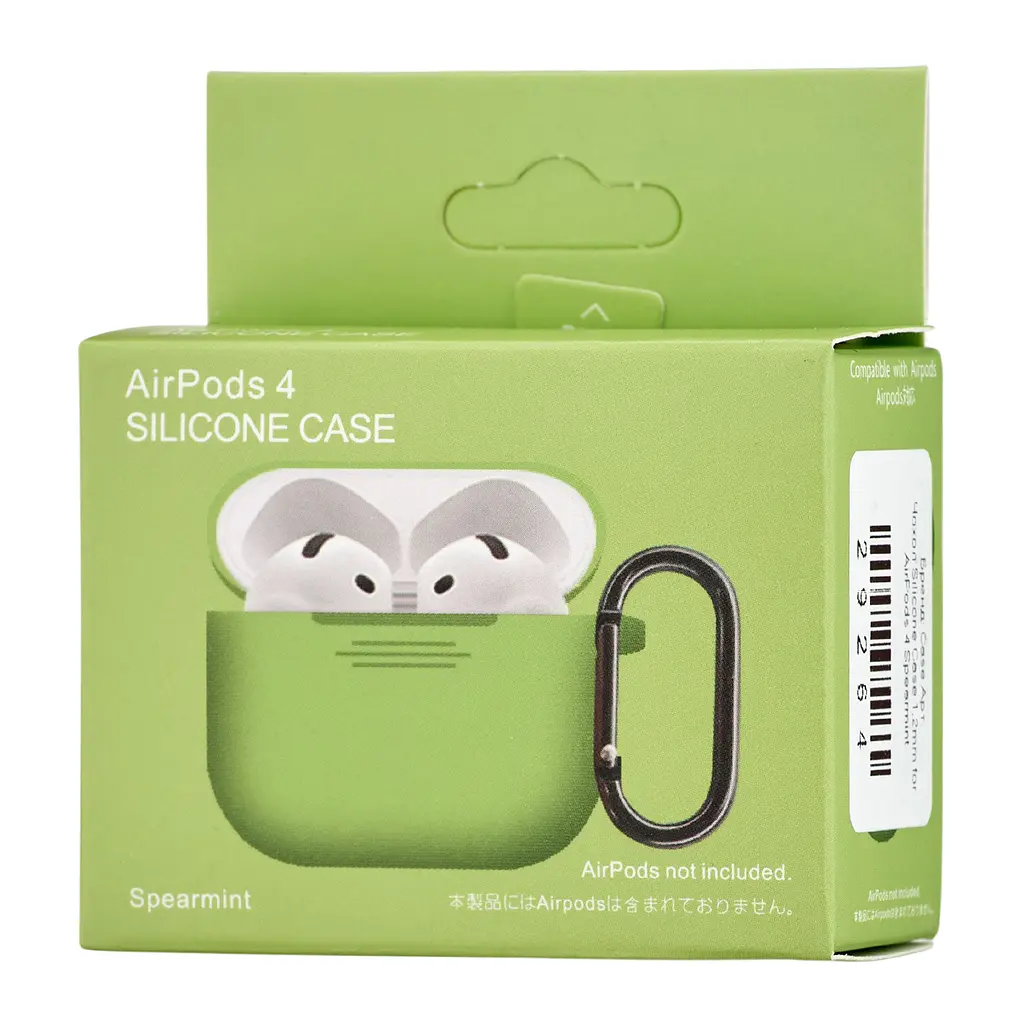 Чохол Silicone Case 1,2mm for AirPods 4 Spearmint - фото 2