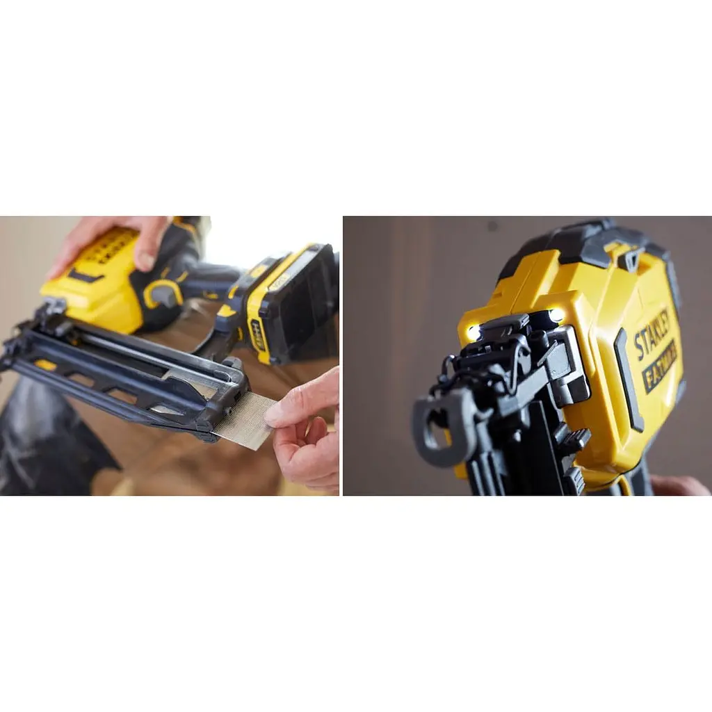 Гвоздозабивной пистолет Stanley Fatmax V20, 2 аккумулятора по 2Ач (SFMCN616D2K-QW) - фото 4