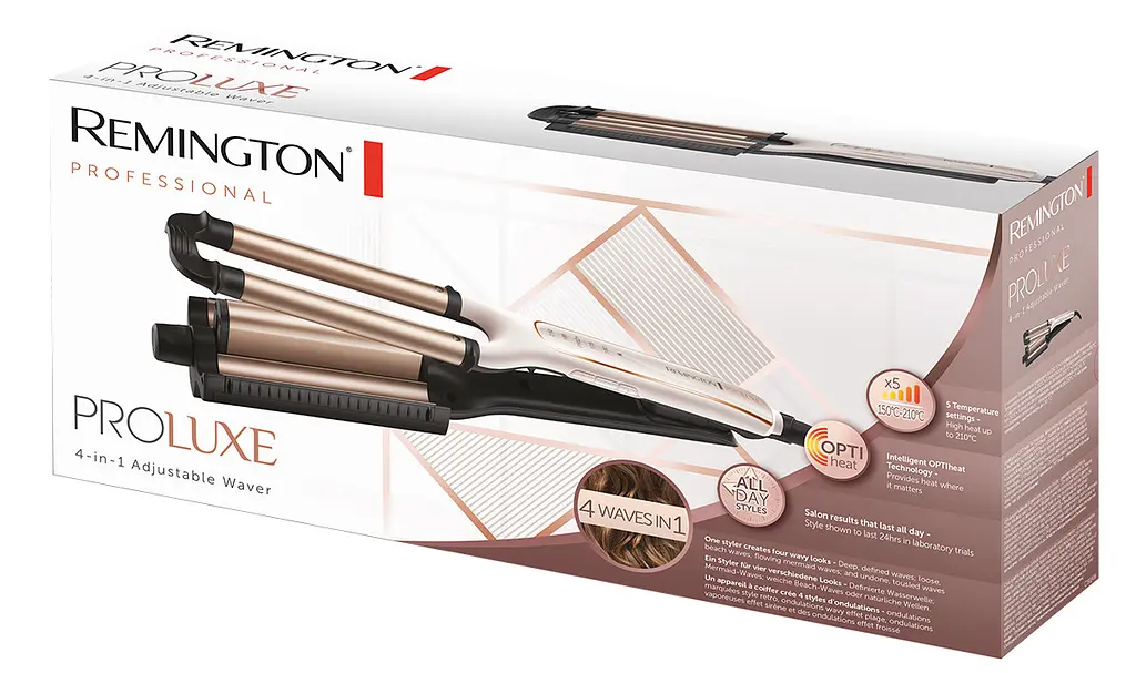 Щипці для завивки Remington CI91AW PROluxe 4-in-1 (6651536) - фото 3