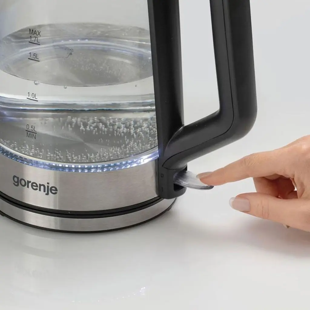 Электрочайник Gorenje K 17 GED silver 1.7 л (00000024082) - фото 7
