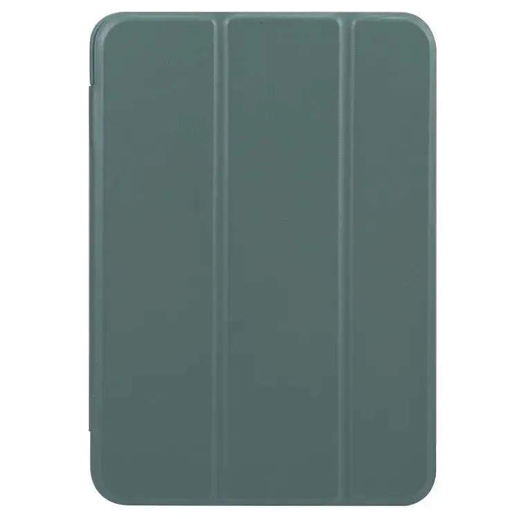 Чехол-книжка BeCover Tri Fold Soft TPU для Apple iPad Mini 7 2024 Dark Green (712445) - фото 2