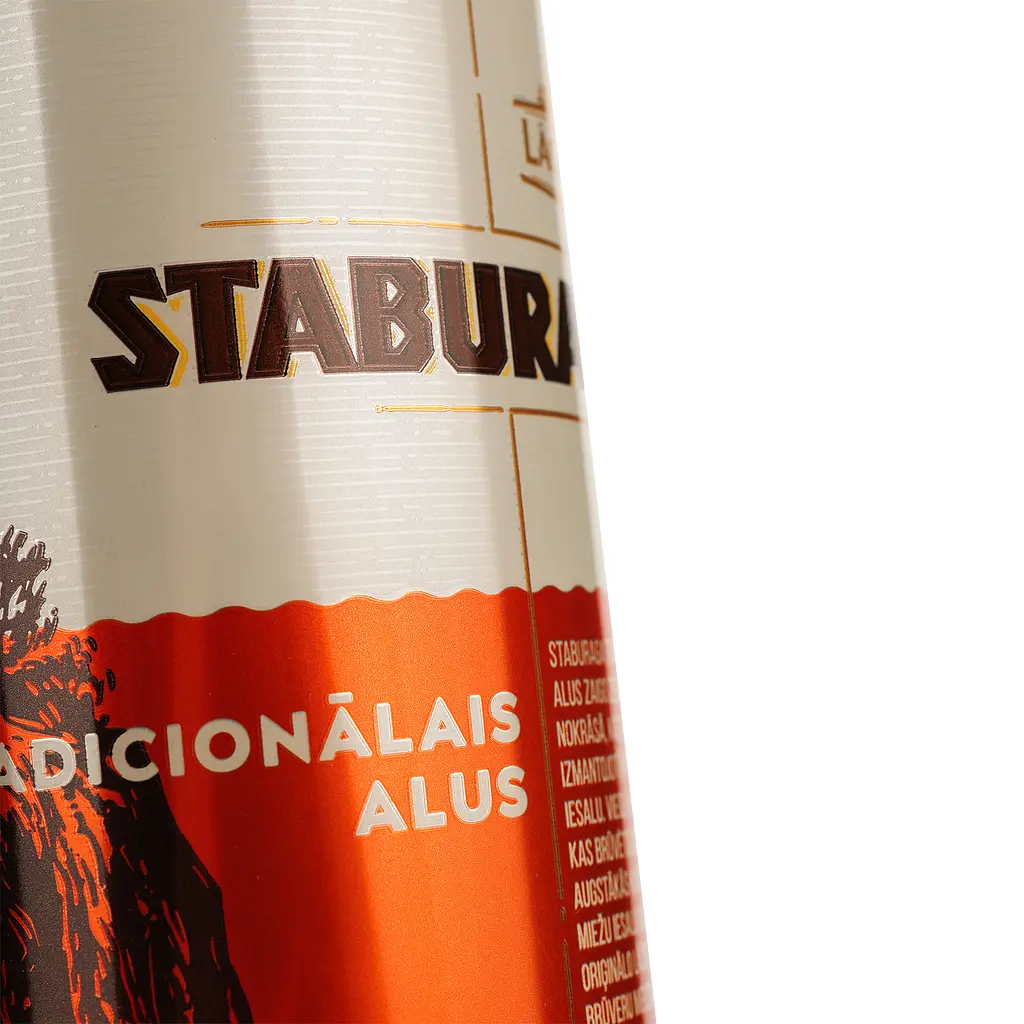 Пиво Staburags Tradicionalais Alus світле 5% 0.568 л з/б - фото 3
