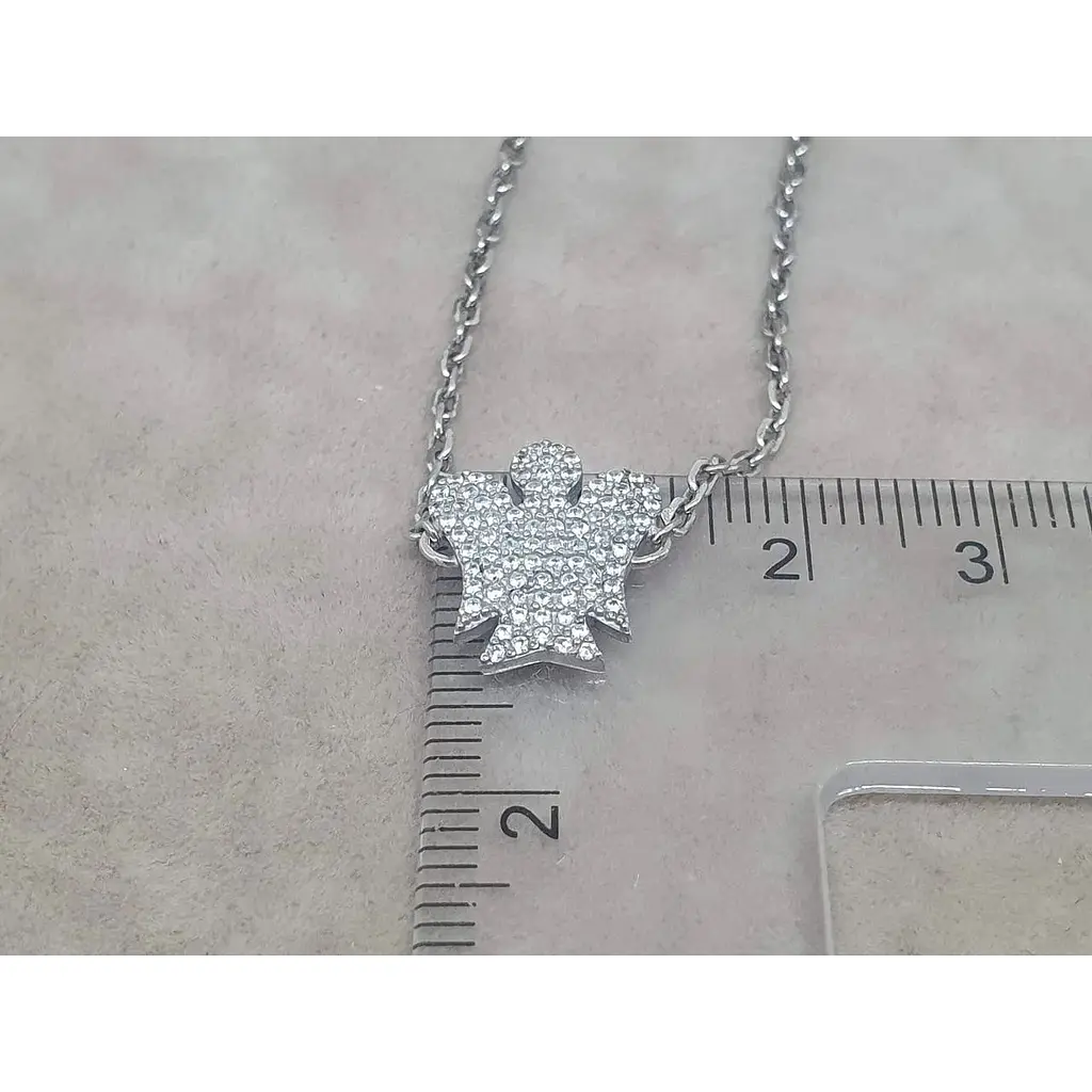 Срібний браслет Агні Світлий янгол з фіанітами. 4159Р-CZ АППОЛИОН - фото 3