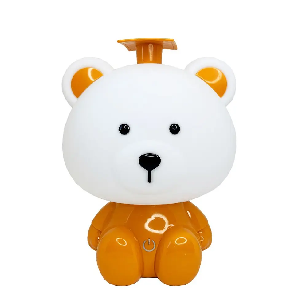 Нічник дитячий "Ведмідь" MGZ-1406(Orange) мережевий живлення від USB