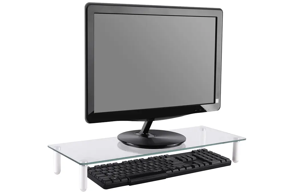 Digitus Підставка для монітора DIGITUS Universal glass monitor riser, до 20кг - фото 3