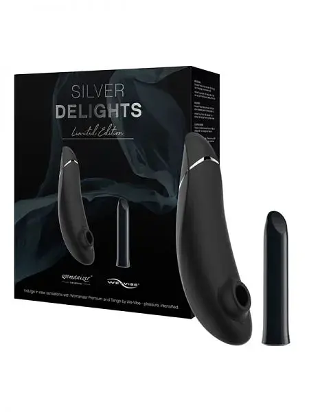 Лубрикант We-Vibe Womanizer Premium + Tango Silver Delights + 50 мл - Набір лакшері-іграшок - фото 7
