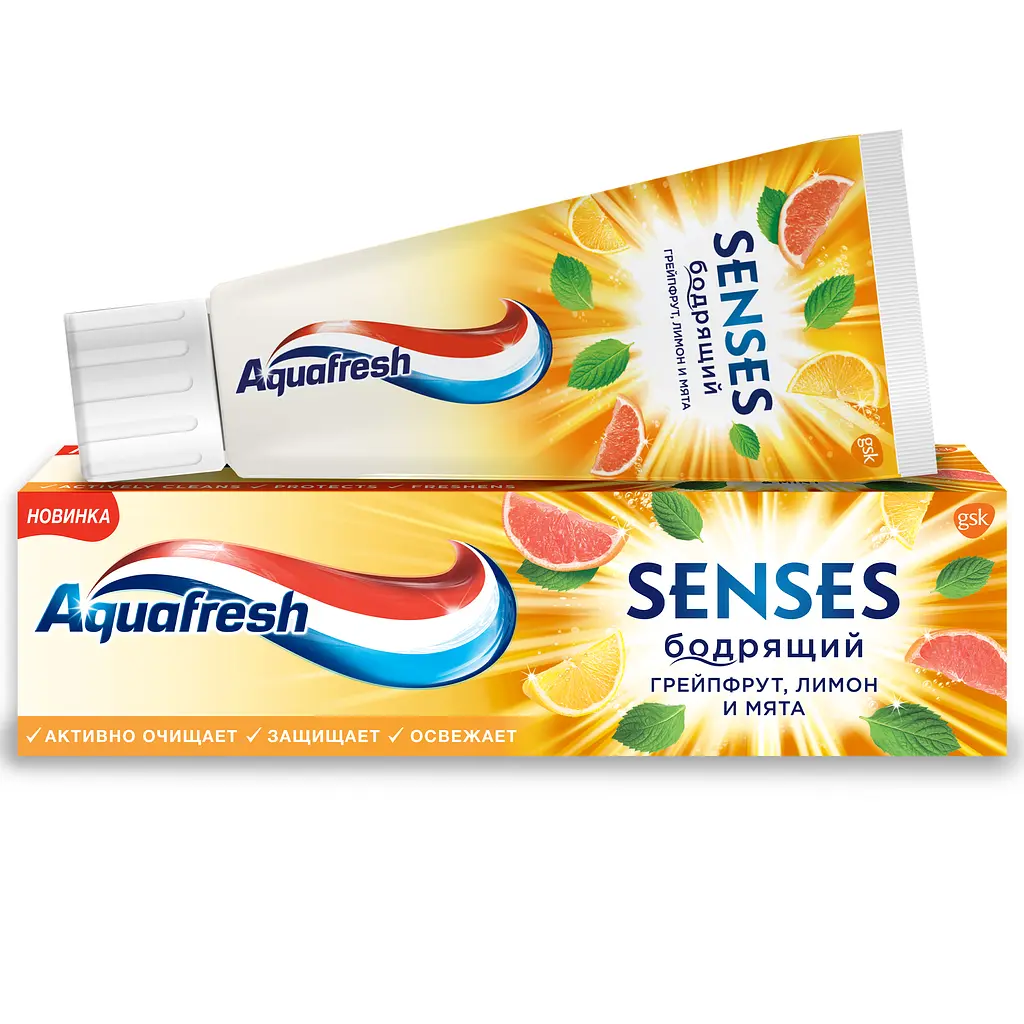 Зубна паста Aquafresh Енергія грейпфрута 75 мл - фото 2