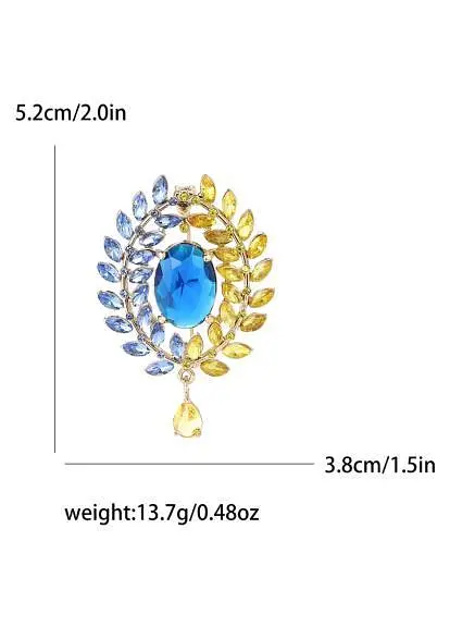 Брошь Колоски колоски брошь символ Украины - фото 2