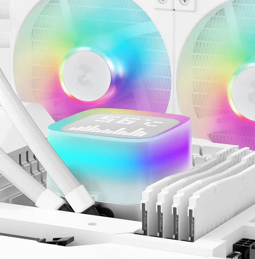 СВО Deepcool LP240 ARGB White (R-LP240-WHMSMC-G-1) - фото 7