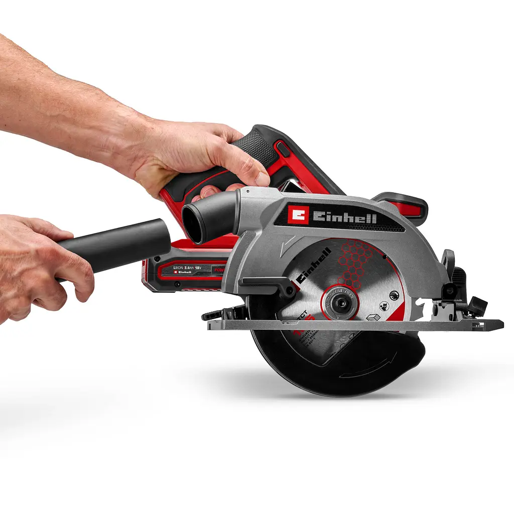 Пила дисковая аккумуляторная TP-CS 18/165 Li BL-Solo 18В Einhell teh0025832 - фото 7