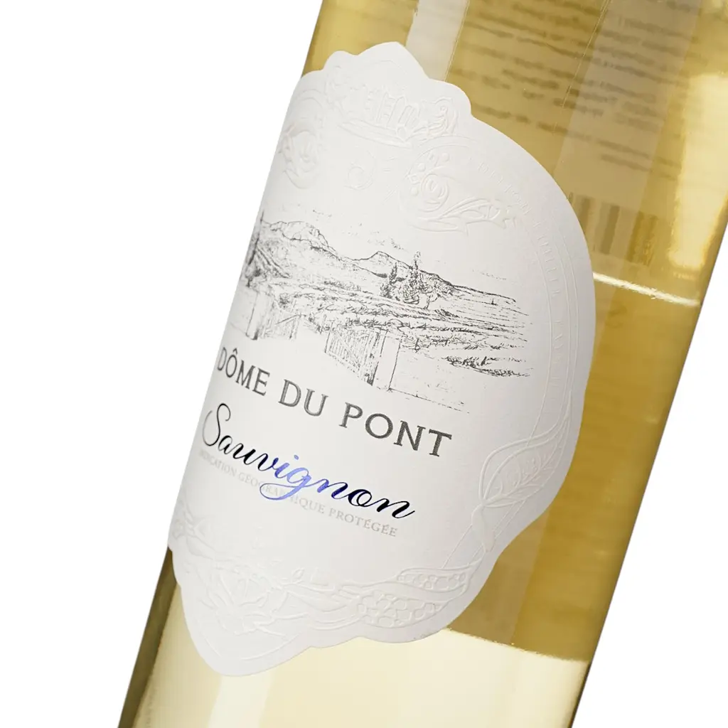 Вино Dome du Pont Sauvignon Blanc IGP Pays D'Oc, біле, сухе, 0,75 л - фото 6