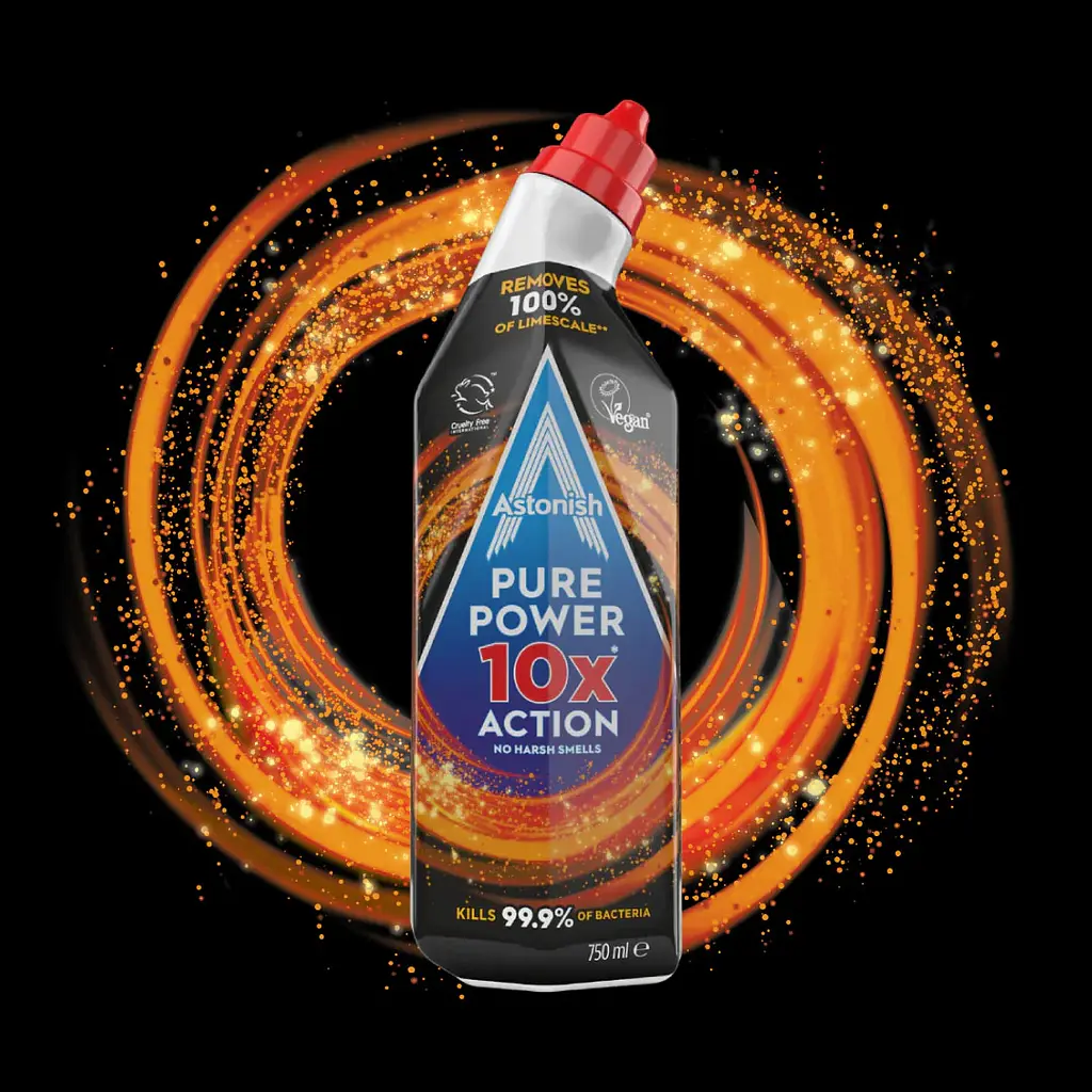 Гель для чищення унітазів Аstonish Максимальна потужність 750 мл - фото 2