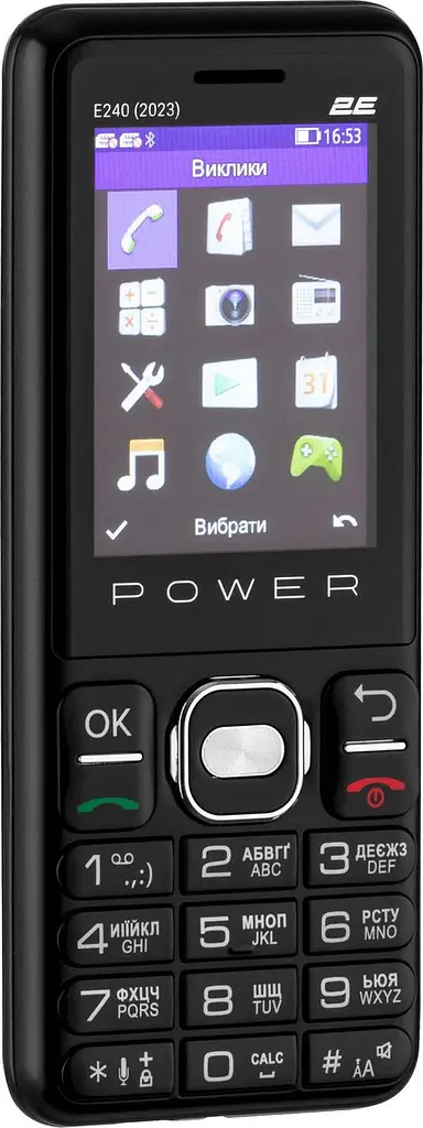 Мобильный телефон 2Е E240 2023 Dual Sim черный (688130251068) - фото 3