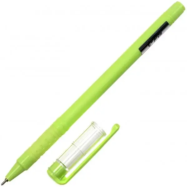 Ручка кулькова Radius I-pen 0,7 мм синя, кольоровий матовий корпус в банці 0184 - фото 3