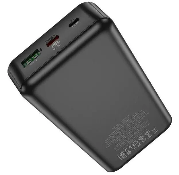 Повербанк Hoco J102A 20000 mAh Black - фото 2