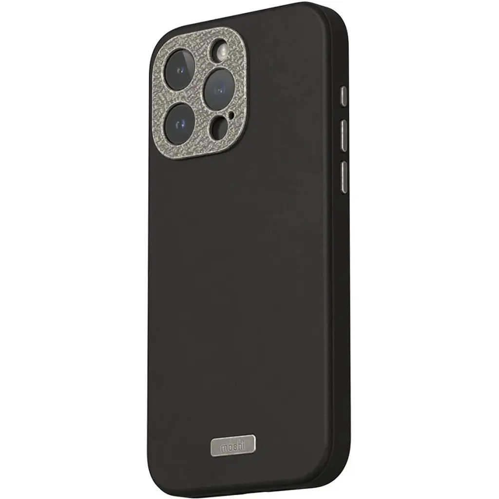 Чехол-накладка Moshi Napa Slim Hardshell Case Midnight Black для iPhone 15 Pro Max (99MO231104) - фото 2