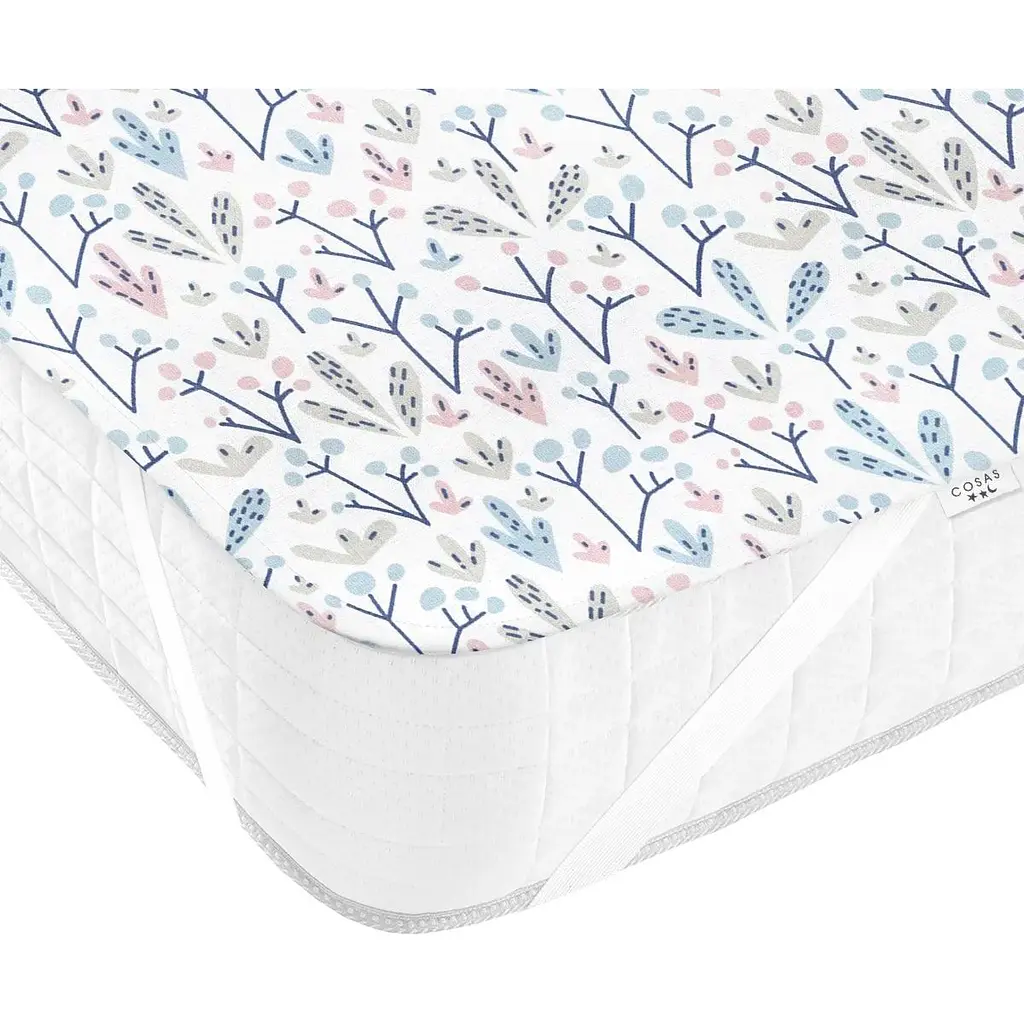 Наматрасник непромокаемый Cosas Flower 70х120 см розовый (WaterSheet_BushRose_120) - фото 4