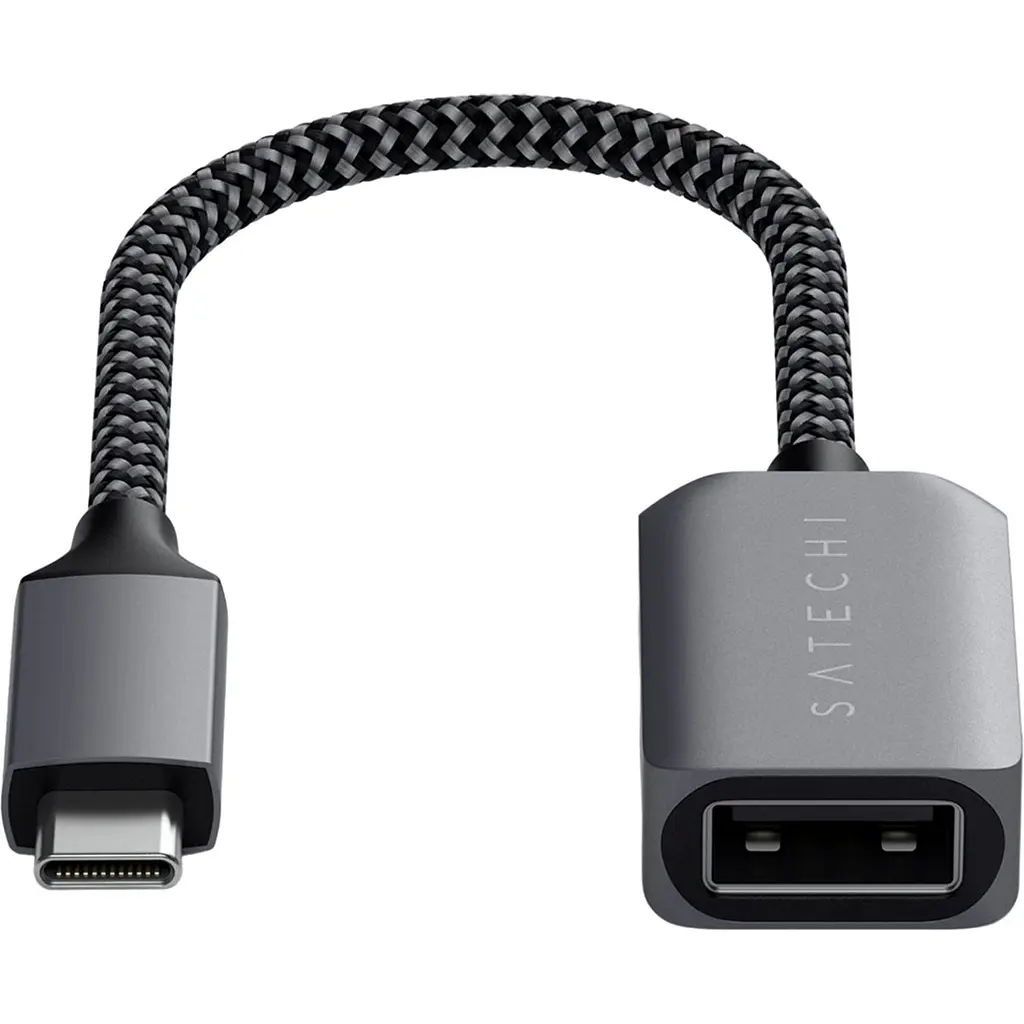 Адаптер Satechi USB-C to USB 3.0 Adapter Cable Space Gray (ST-UCATCM) - фото 4
