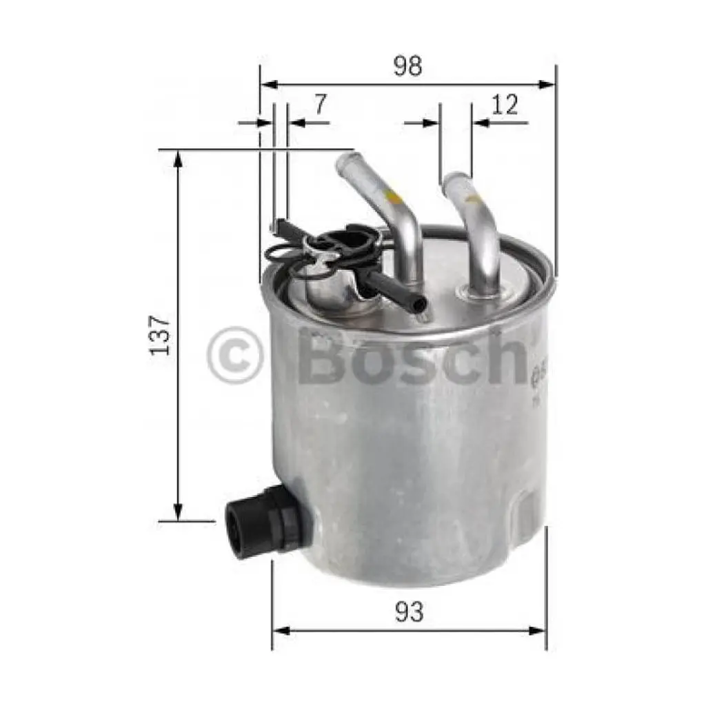 Фильтр топливный Bosch F 026 402 096 - фото 5