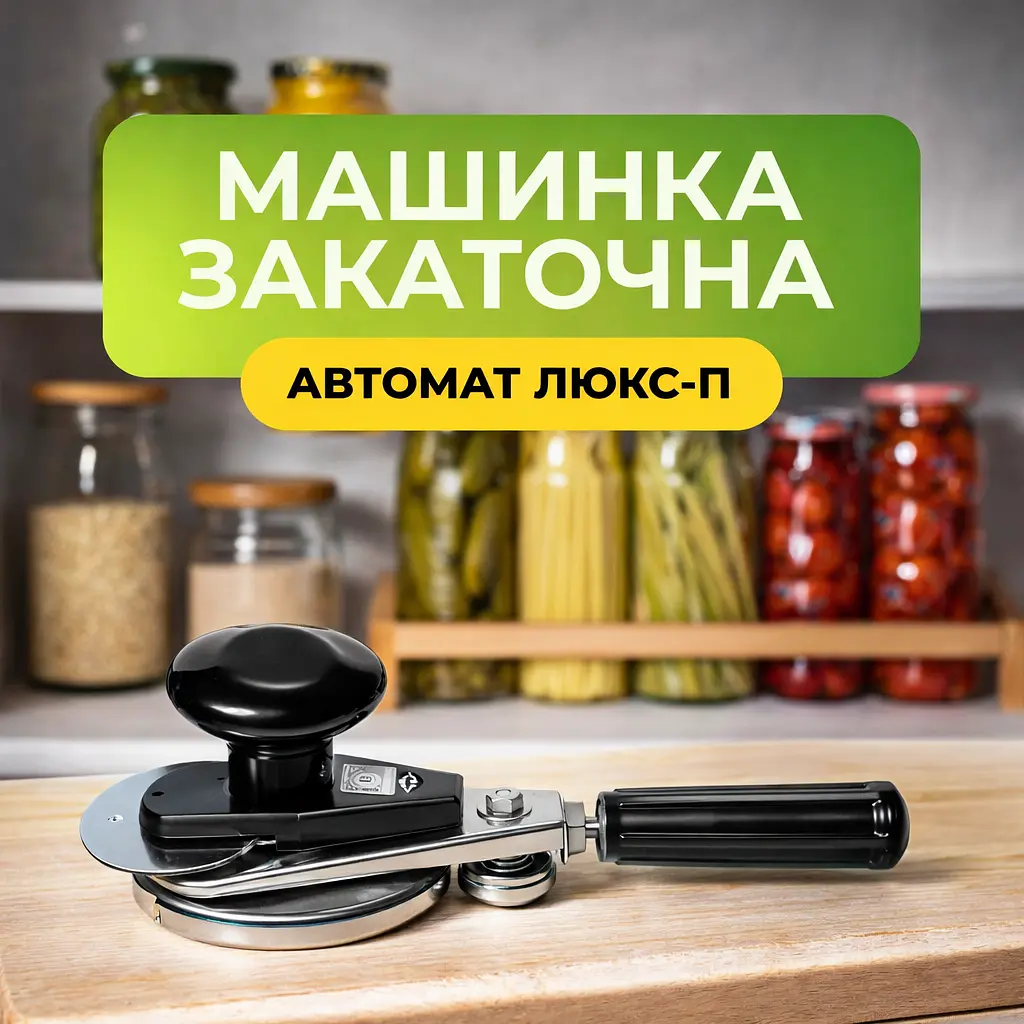Машинка закаточна автомат для домашнього консервування - фото 3
