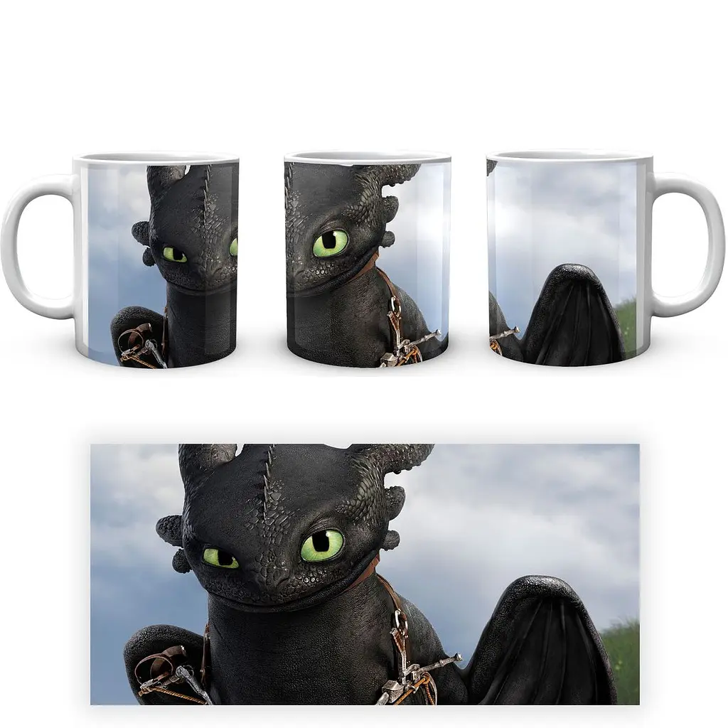 Кухоль GeekLand How to Train Your Dragon Як приборкати дракона HTD 17 330 мл білий - фото 4