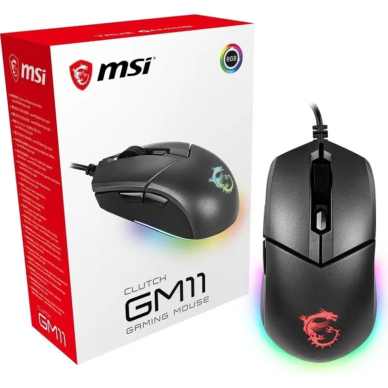 Мышь MSI Clutch GM11 Black [S12-0402020-CLA] [120910] - фото 5