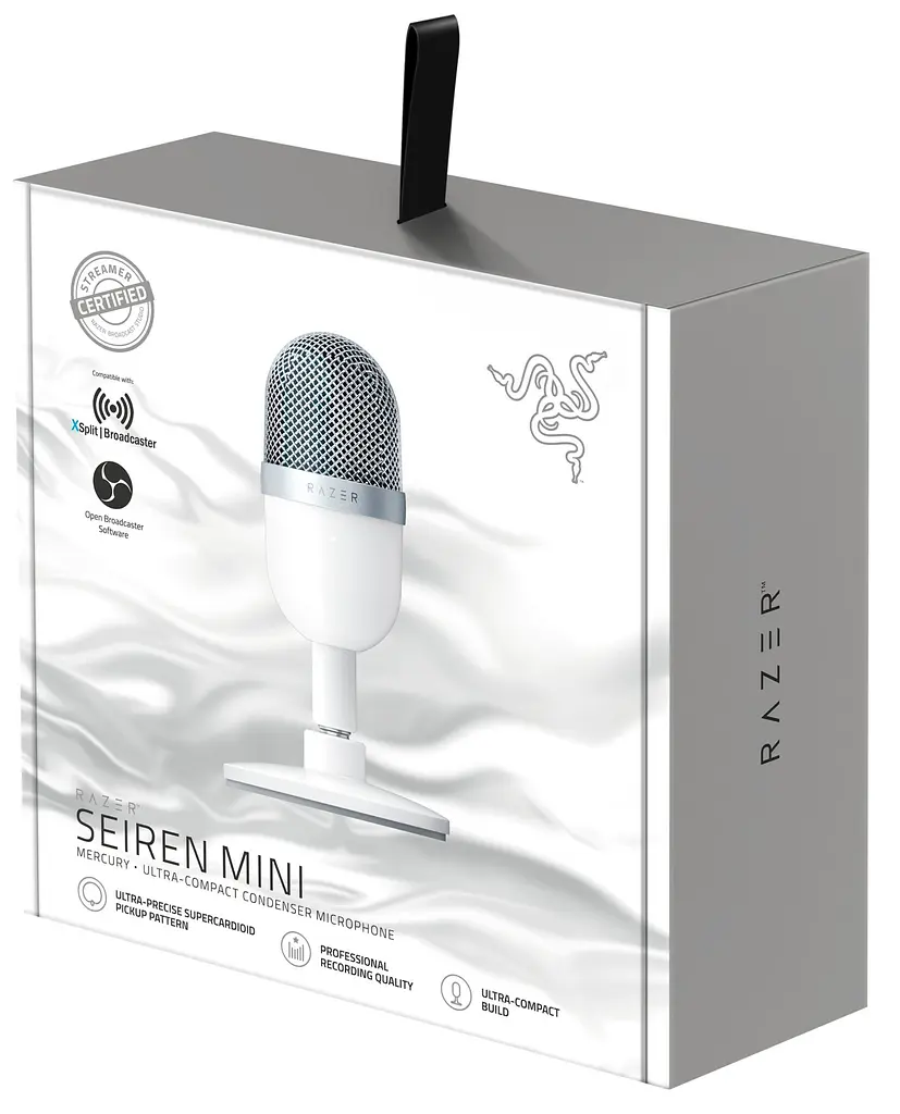 Микрофон Razer Seiren mini Mercury (RZ19-03450300-R3M1) [67625] - фото 3