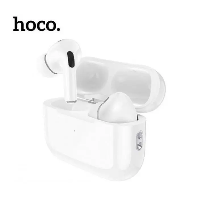 Беспроводные вакуумные наушники в кейсе Hoco EW94 300mAh, BT V6.0 Белый - фото 2