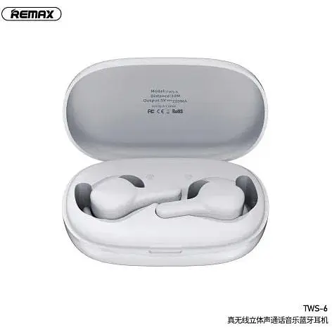 Навушники Remax True Bluetooth TWS-6 Hi-Fi BT5.0, 4 Hours - фото 8