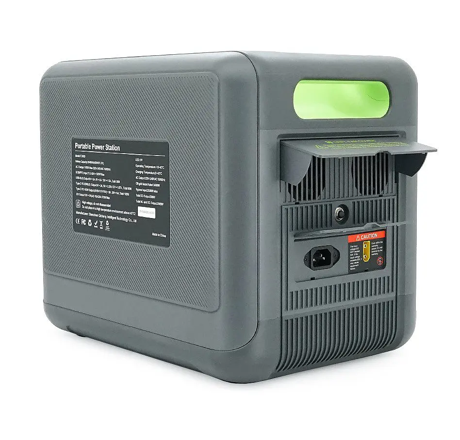 Портативна зарядна станція FOSSiBOT F-2400Gr 2400W 2048Wh LiFePO4, BMS, UPS, MPPT 500W max, XT60-12V/25А - фото 4