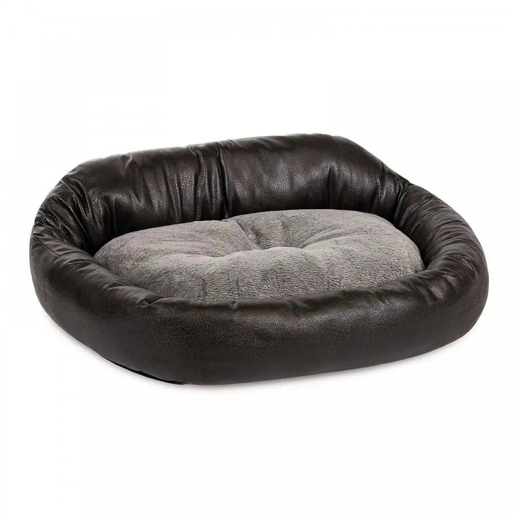 Лежак Природа Michael для котів та собак 52х40х12 см (сірий) - фото 5