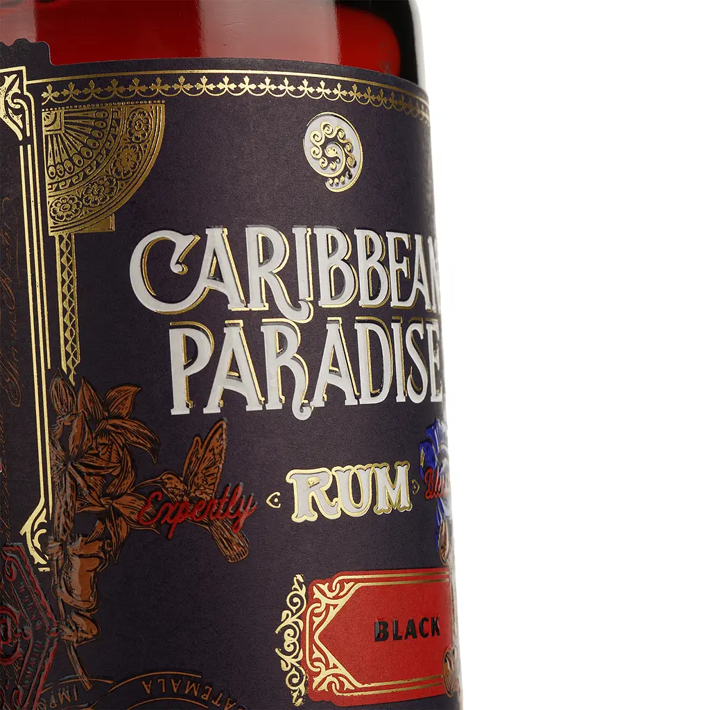 Ром Caribbean Paradise Rum Black 37.5% 0.7л - фото 5