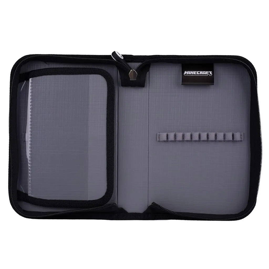 Шкільний пенал твердий одинарний з клапаном Yes Minecraft Team HP-03 - фото 3