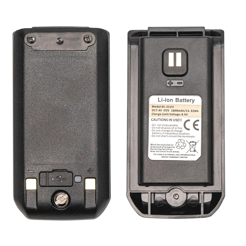 Портативна рація Baofeng UV-21M Orange - фото 8