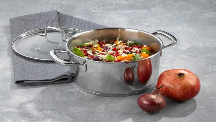 Каструля зі скляною кришкою Kela Flavoria 10176 5.5 л 24 см - фото 2